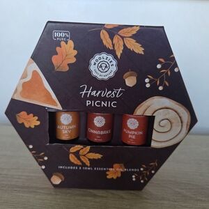 Woolzies Essential Oil Set of 3 Harvest Picnic  10ml Each